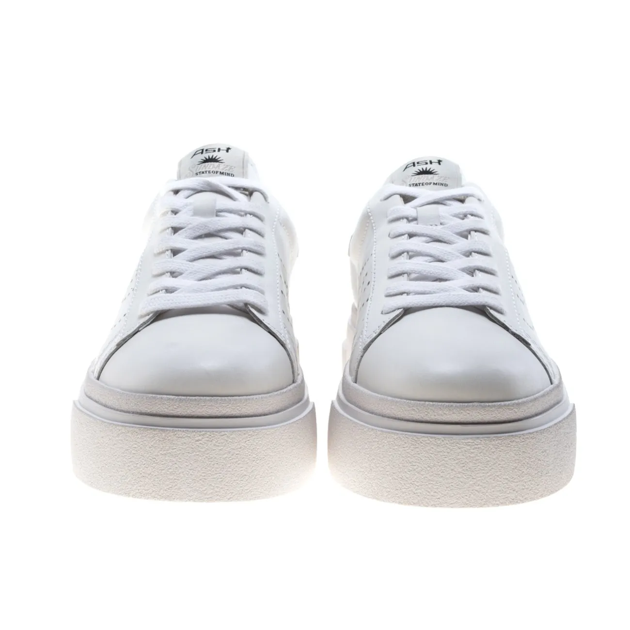 Ash sneakers platform Santana bianche