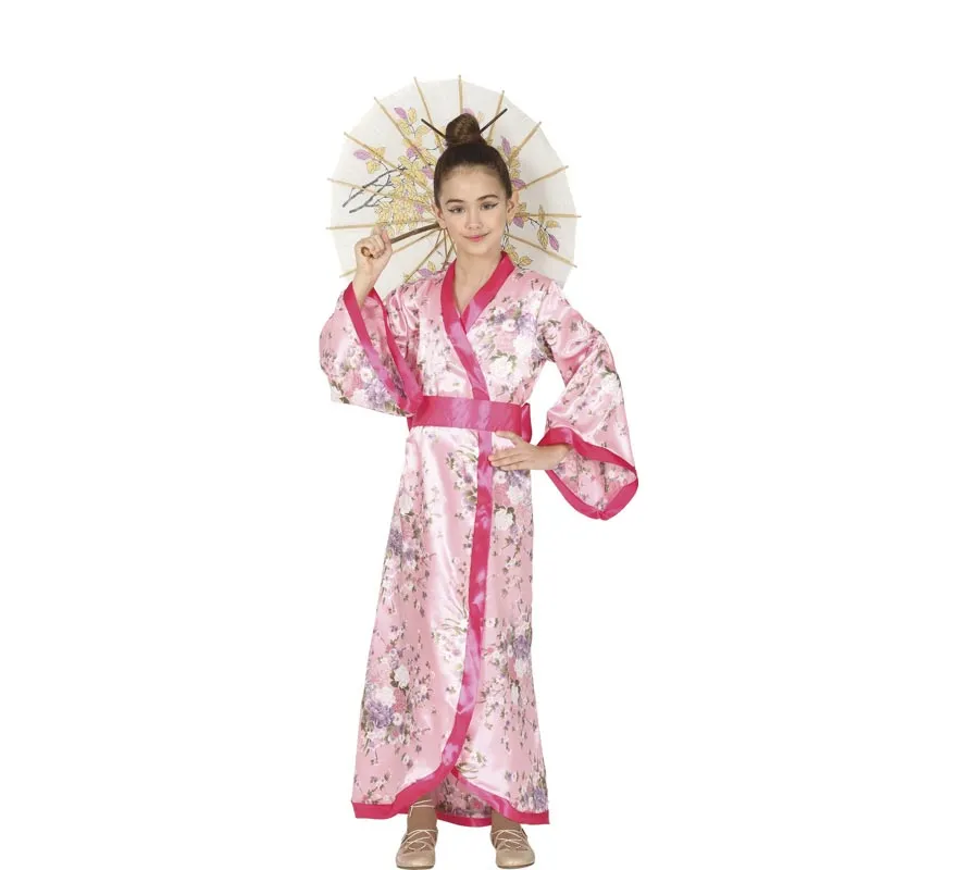 Costume da kimono giapponese per bambina