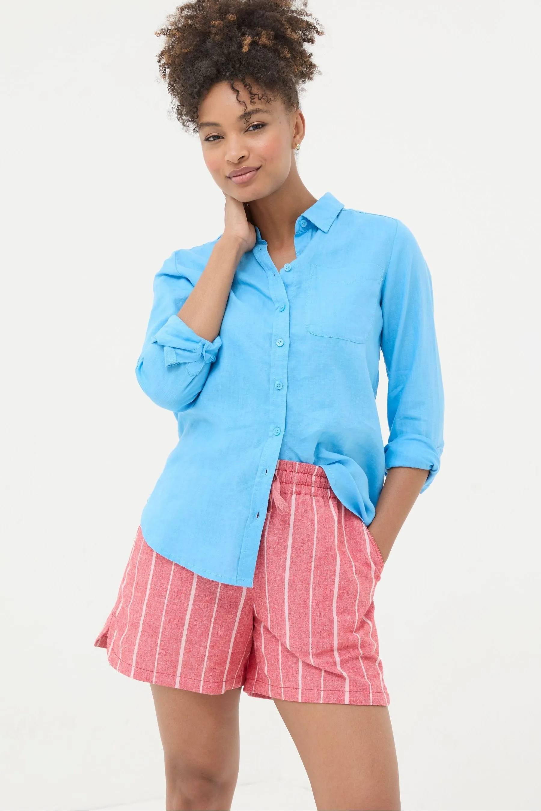 FatFace - Olivia - Camicia in lino