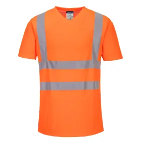 Maglietta alta visibilità Arancione a maniche corte Portwest S179, XXL Unisex