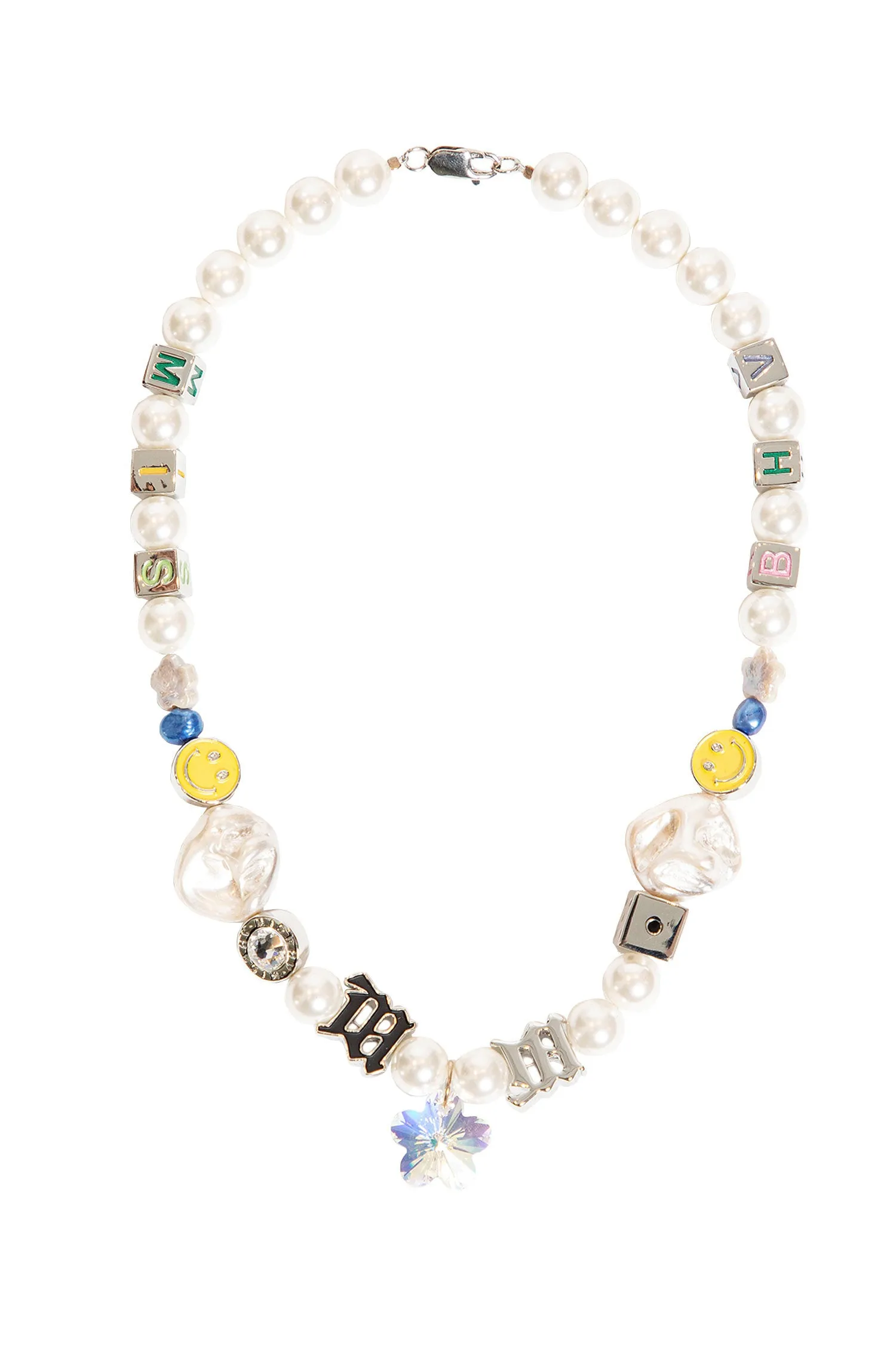 misbhv  la beaded choker 