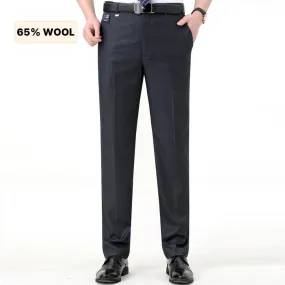 Pantaloni di lana da uomo di fascia alta della nuova estate Pantaloni da tuta Traf, pantaloni da lavoro formali, pantaloni da uo