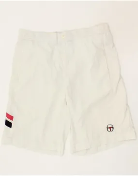 SERGIO TACCHINI Mens Chino Shorts W30 Medium  White