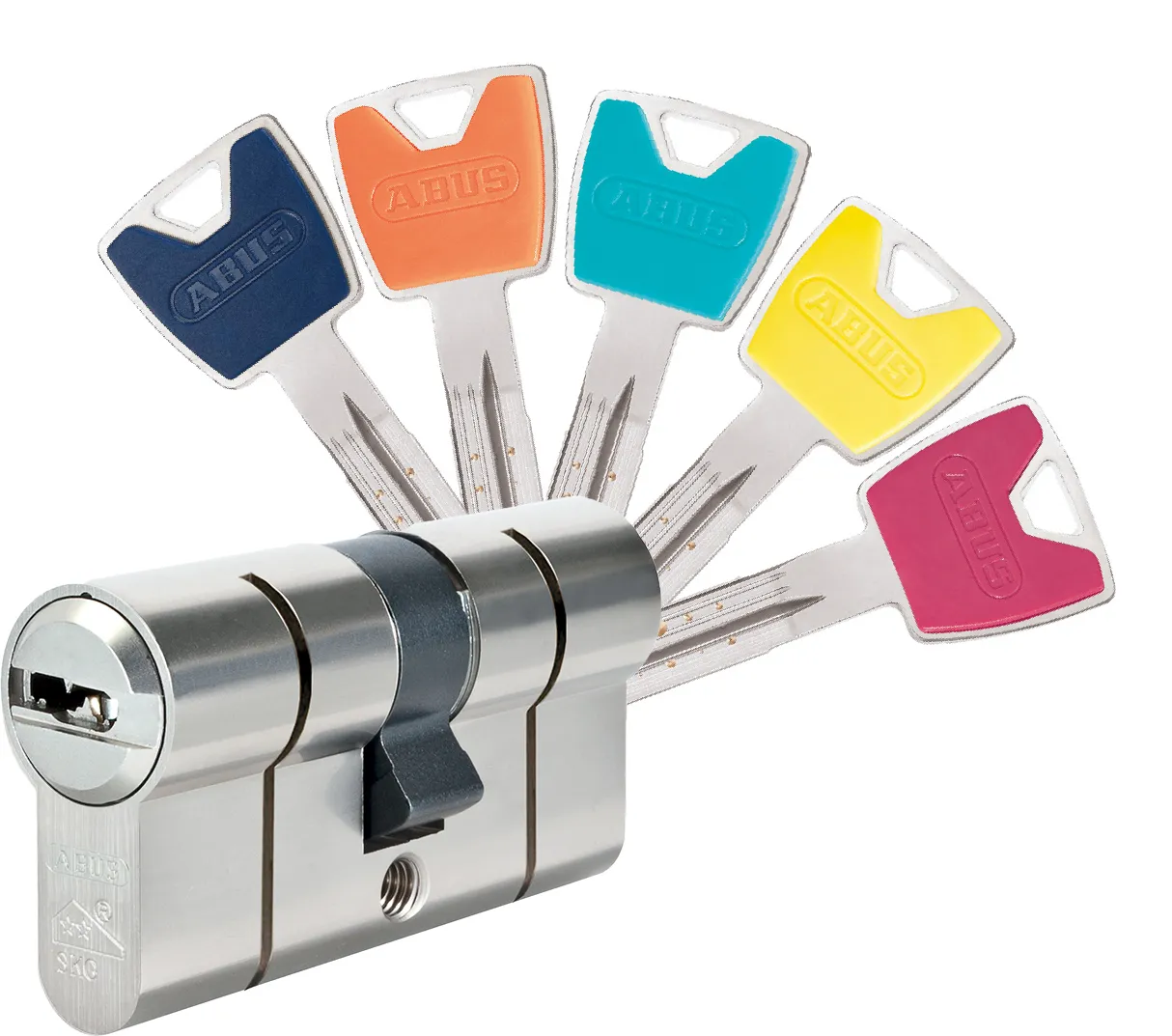 Serratura a cilindro ABUS P12RPS430/X01/ABUS/30/30/SKG2/5 Clés Presa, 30/30