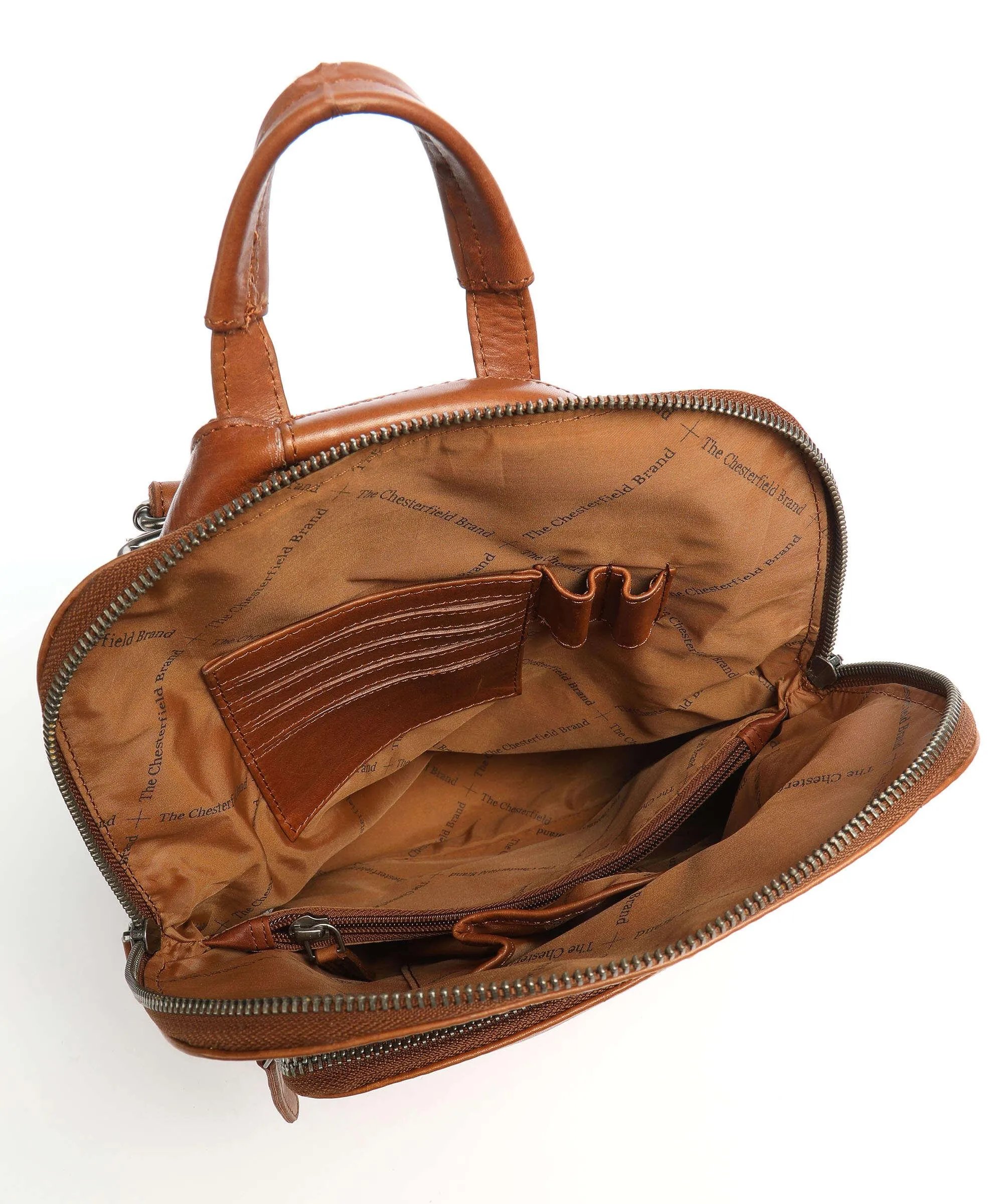  The Chesterfield Brand Sienna Zaino pelle bovina cognac  