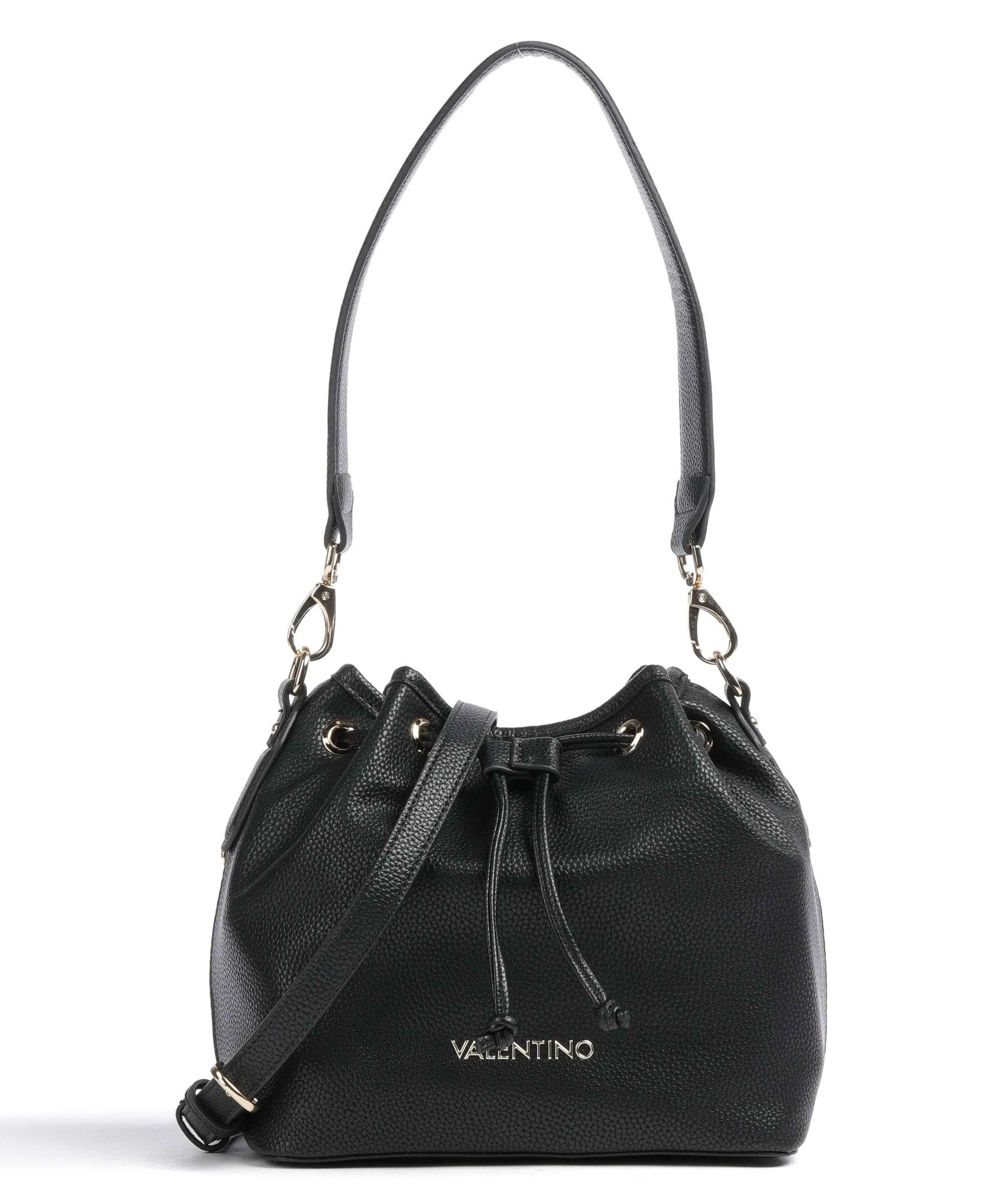 Valentino Bags Brixton Borsa a secchiello pelle sintetica nero  
